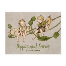 Rackham Poppies and feries Shakespeare CC1258