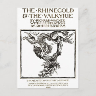 Rackhams Rhinegold Postkarte
