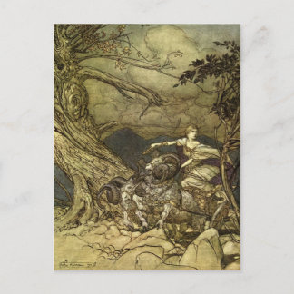 Rackham's Valkyrie Postkarte