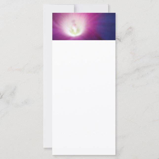 Rackkarte mit Farbbildern Lila (Vorderseite)