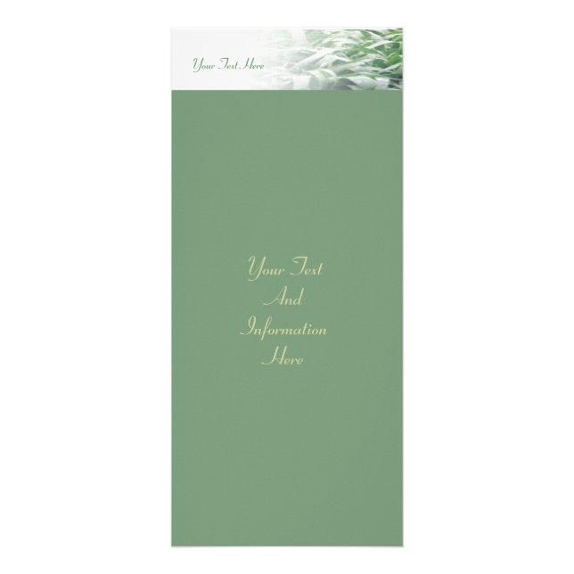 Rackkarte Werbekarte (Vorne)