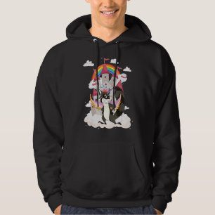Raconicorn-Mülleimer Panda Fairytale Unicorn Hoodie