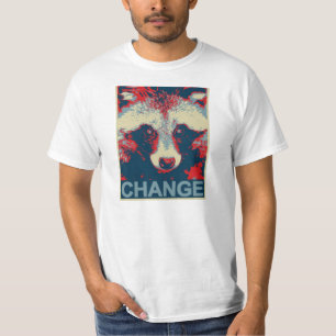 Racoon für prezident T-Shirt
