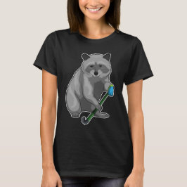 Racoon Hockey Hockey-Stab T-Shirt