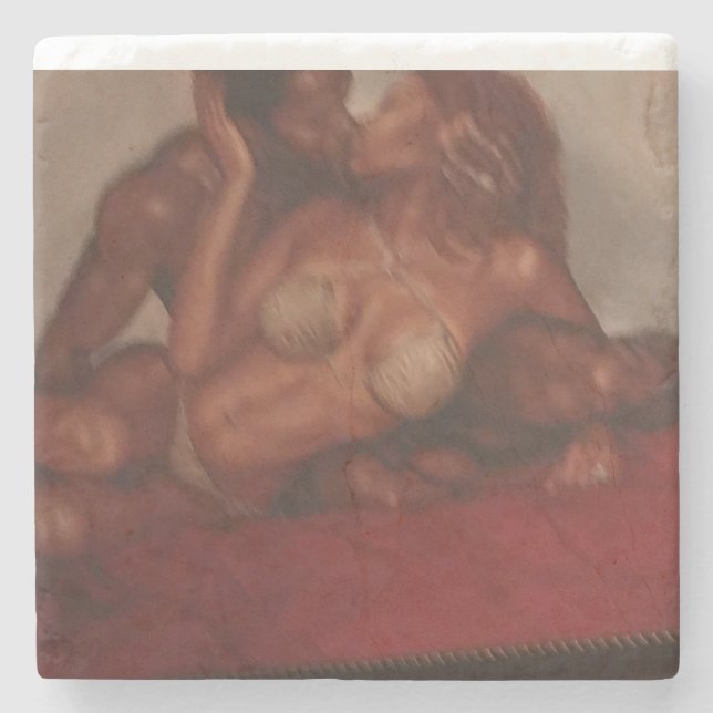 Racquel Evans Stone Untersetzer (Vorderseite)