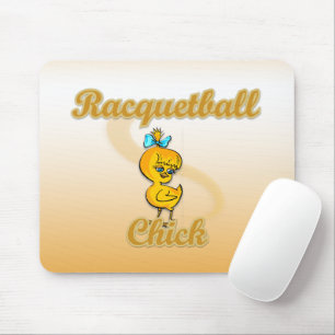 Racquetball Chick Mousepad