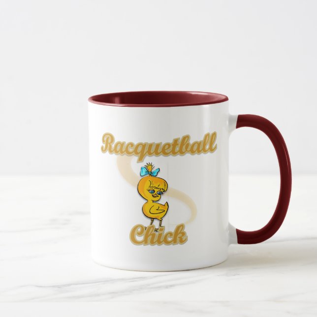 Racquetball Chick Tasse (Rechts)
