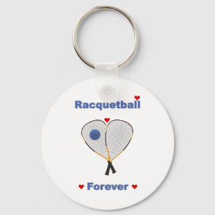 Racquetball für immer schlüsselanhänger