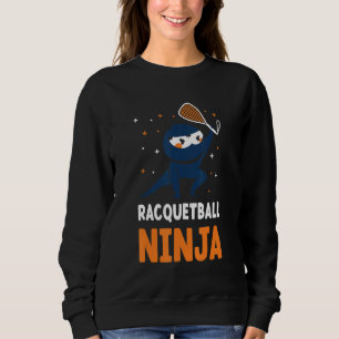 Racquetballspieler Racquetball-Mannschaft Paddle Sweatshirt