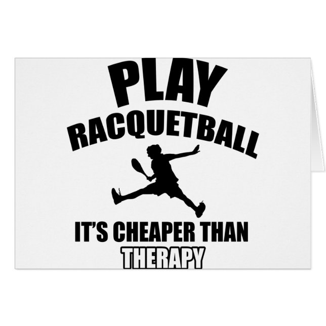 Racquetballspielerentwürfe (Vorderseite (Horizontal))