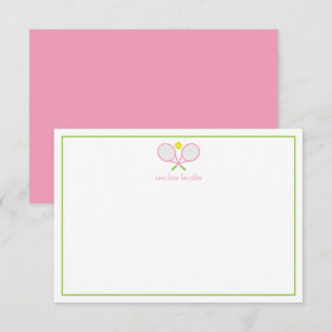 Racquettes de Tennis Cartes de Notes Personnalisée