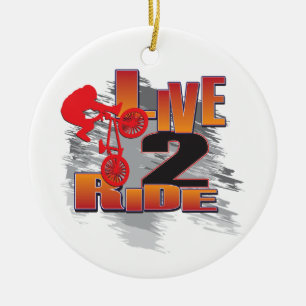 Rad 2 Live BMX Keramikornament