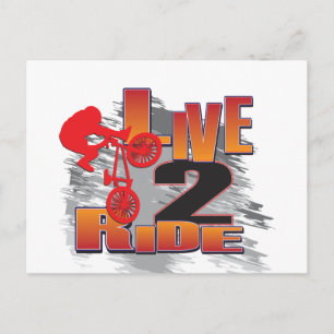 Rad 2 Live BMX Postkarte