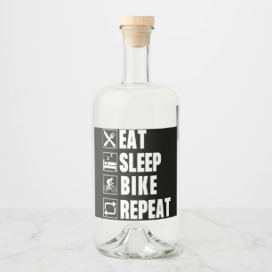 RAD ALKOHOLFLASCHENETIKETT