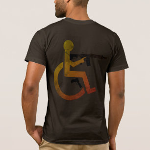 Rad & Armed - No Circle, Multi - Made in USA T-Shirt