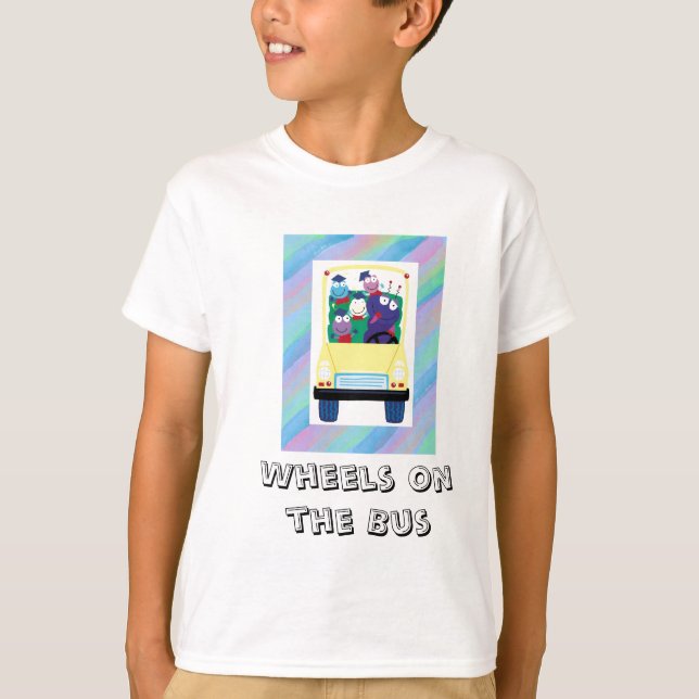 Rad-auf-d-Bus T - Shirt (Vorderseite)