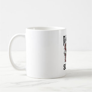 Rad Dad Society Vintage-Totenkopf-Schlangen-Shirt- Kaffeetasse