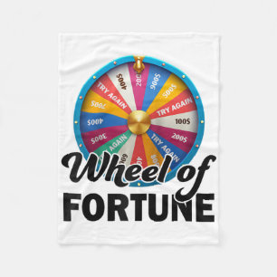 Rad der Glückskleidung Vathers Day Wheel of Fort Fleecedecke
