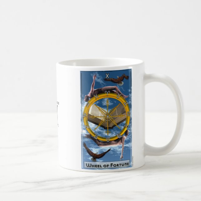 Rad der Vermögens-Tasse Kaffeetasse (Rechts)