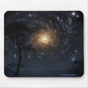 Rad des Feuers - Mousepad