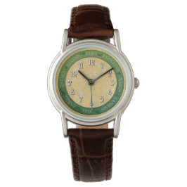 Rad des Jahres Sommermonate Armbanduhr