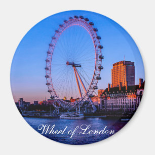 Rad des London-Kühlschrank-Magneten Magnet