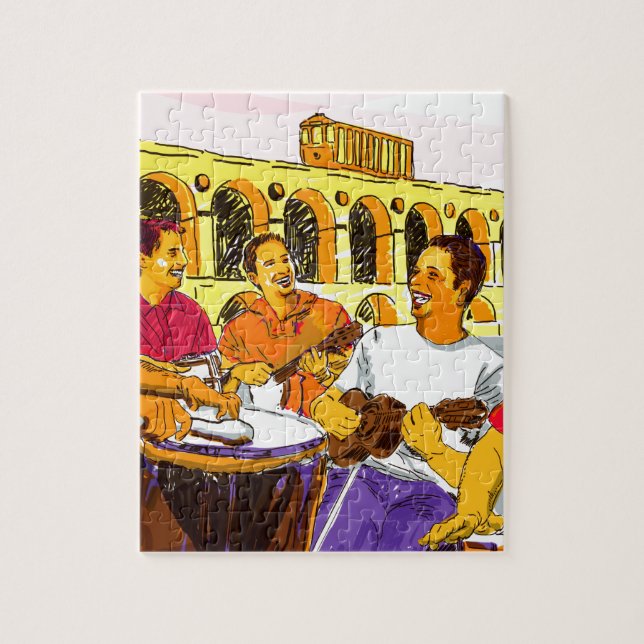 Rad des Sambas Brasilien,- Rio De Janeiro - (Vertikal)