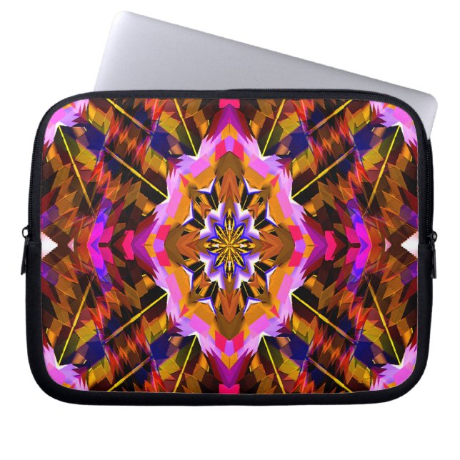 Rad einer Blume.... Laptopschutzhülle (Vorderseite)