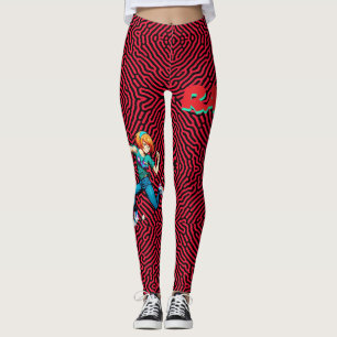 Rad, Nerd Mädchen Leggings