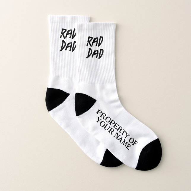 Rad Papa drôle chaussettes sport cadeau pour père  (Paire)