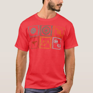 Rad-Retro-Fahrrad T-Shirt
