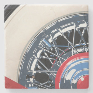 Rad Steinuntersetzer