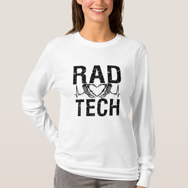 Rad Tech Medicine Technologist Xray Radiology Tech T-Shirt (Vorderseite)
