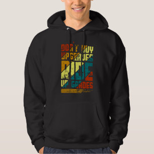 Rad-up-Klasse, Rad Mountainbike-Rider Schwarz Hoodie