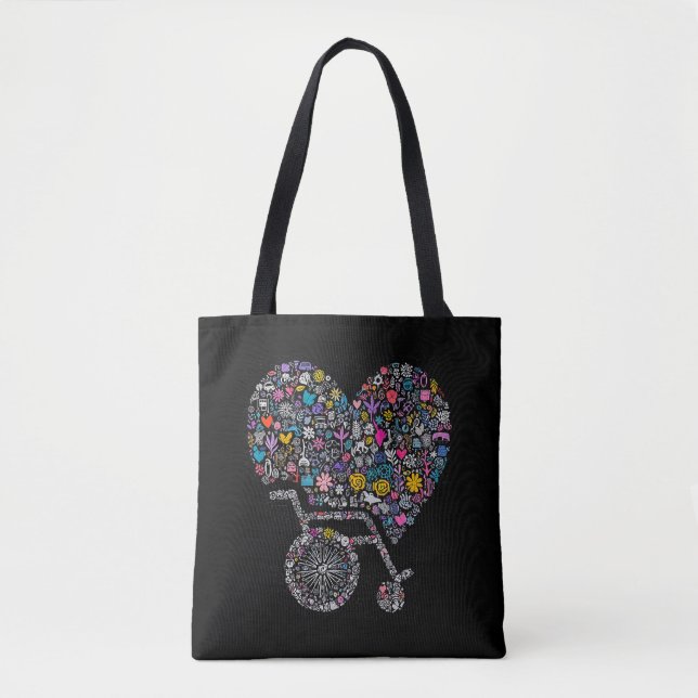 Rad vieler Leben Tasche (Vorderseite)