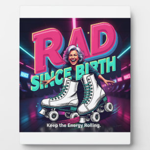 RAD VON GEBURT AN - Rollschuhe & Fröhliche Energi Fotoplatte