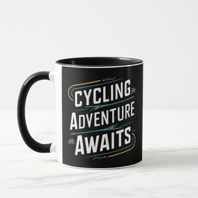 Radabenteuer erwartet Sie Tasse (Links)