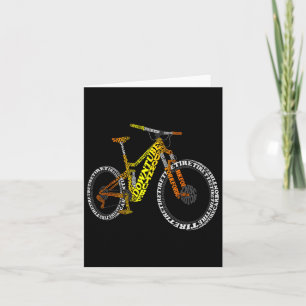 Radanatomie Mountainbike Mtb Teile Funny Bike Karte