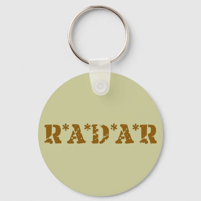 Radar Schlüsselanhänger (Vorderseite)