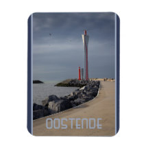 Radar Tower, Oostende Habour, Belgien