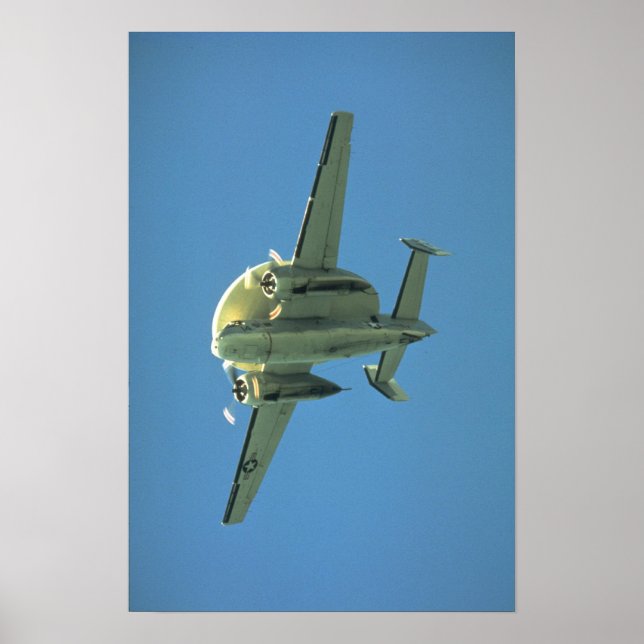 Radarflugzeug der US-Marine gegen U-Boot Poster (Vorne)