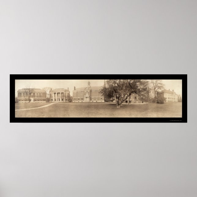 Radcliff Cambridge, MA Foto 1910 Poster (Vorne)