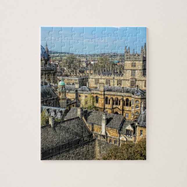Radcliffe Kamera und Bodleian Bibliothek Oxford (Vertikal)