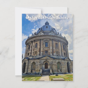 Radcliffe Reverie - Oxfords Ikonischer Dom Postkarte