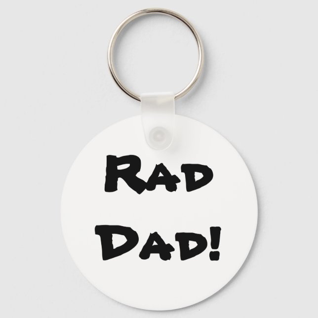 RadDad! Schlüsselanhänger (Vorderseite)