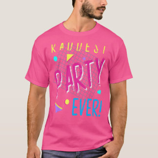 Raddest Party je 80er Achtzig Vintag Retro-Kosten T-Shirt