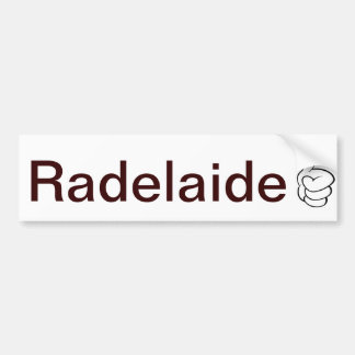 Radelaide Adelaide Autoaufkleber