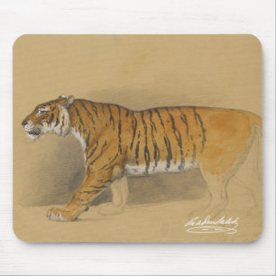 Raden Saleh® Mauspad 'Wandelndes Javanisches Tiger