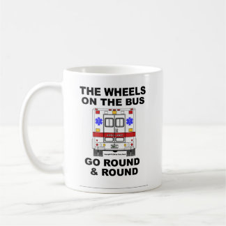 Räder auf dem Bus - Krankenwagen (Schale) Kaffeetasse