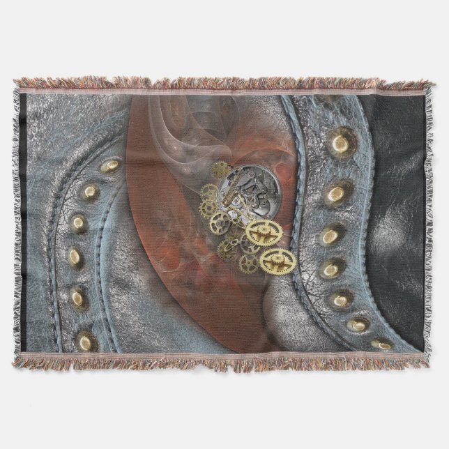 Räder der Zeit auf Leder Decke (Vorderseite)